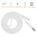 Yellowknife® Lightning to USB Cable [Apple MFi Certified], Flat / White 3.3FT